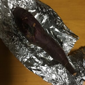 ストーブとさつまいもがあれば☆焼き芋です